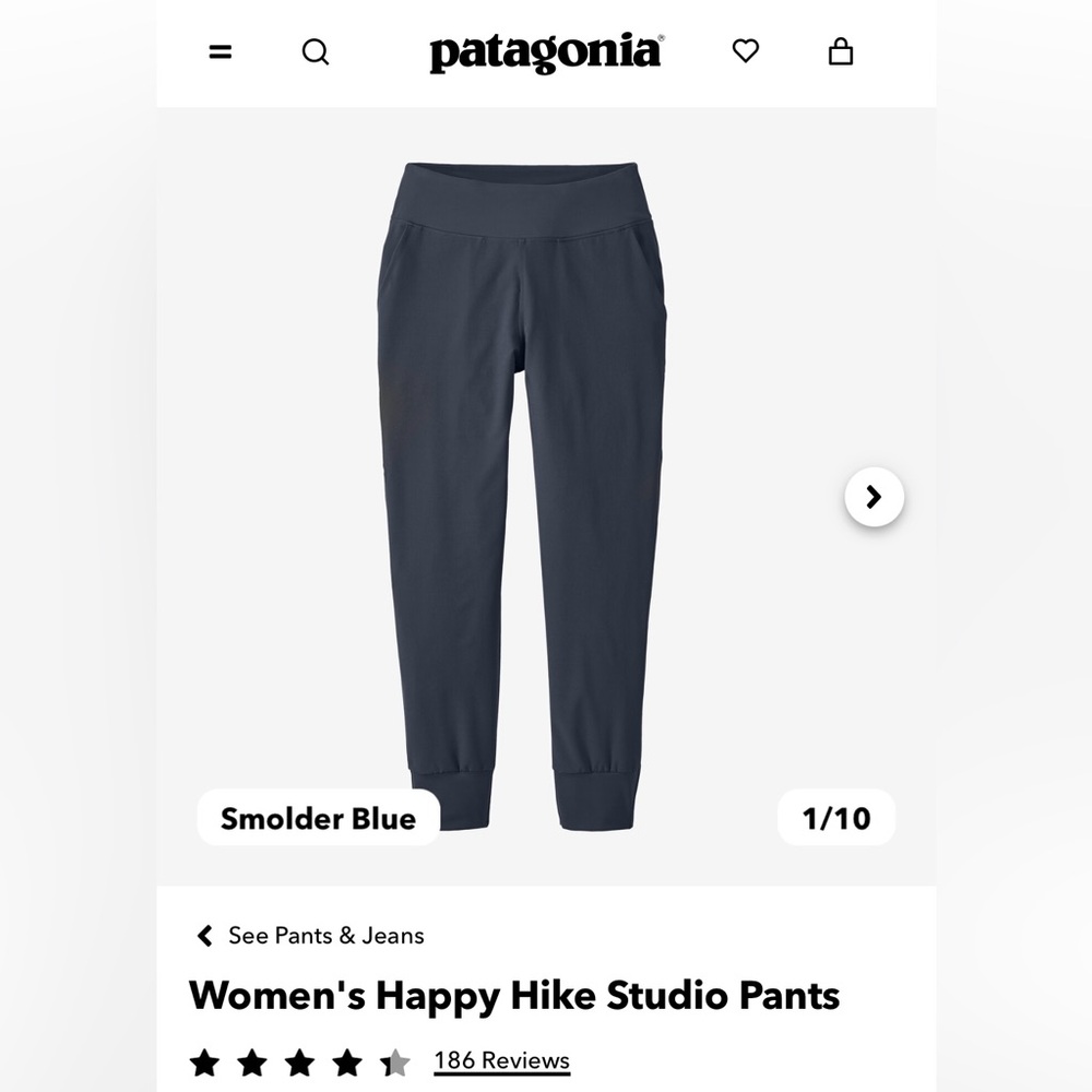 Patagonia Happy Hike Studio Pants